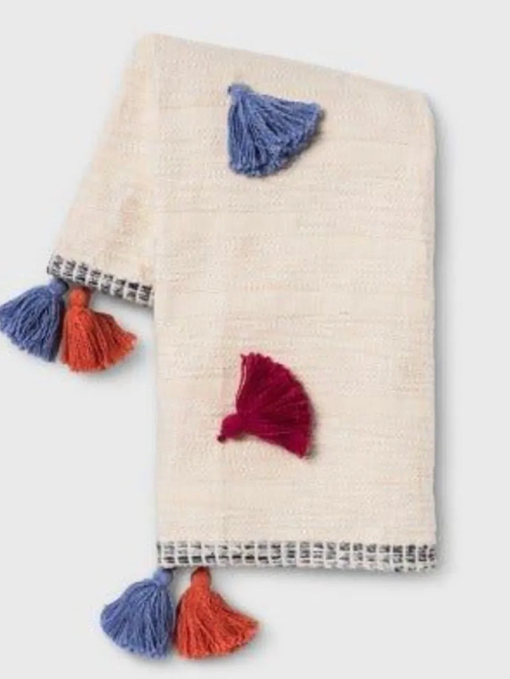 Opalhouse Tasseled Woven Throw